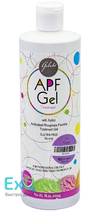 Гель для фторирования Gelato, виноград (480 мл) 18643 - фото 35166