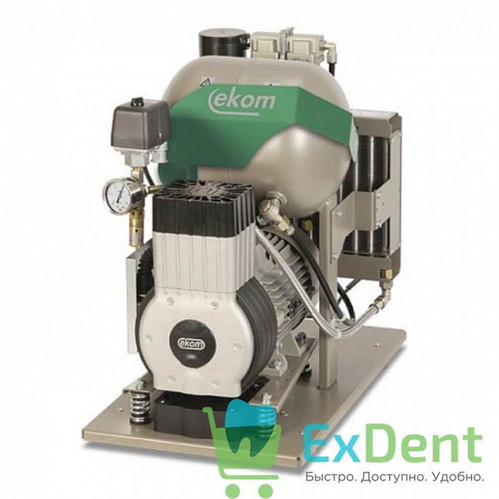 Компрессор DK 50-10S со шумоподавляющим шкафом, ресивер 10 л., производительность 75 л/мин 15366 - фото 35191