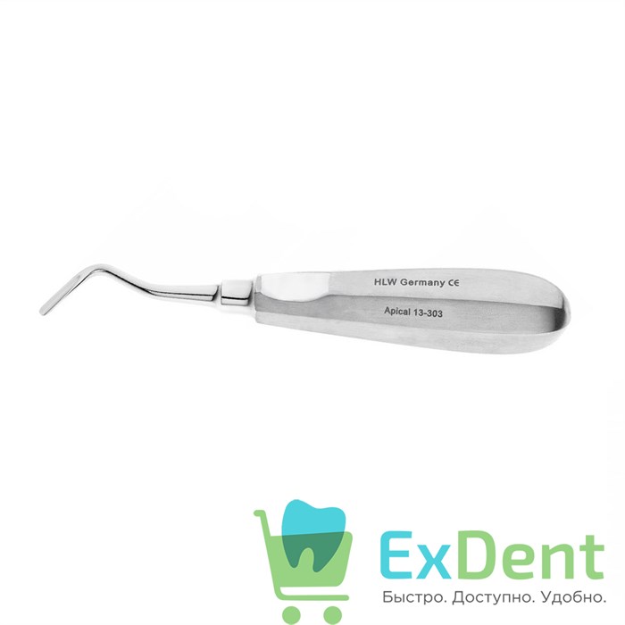 Элеватор Apical, изогнутый, (3мм) (000-323) 21083 - фото 35321
