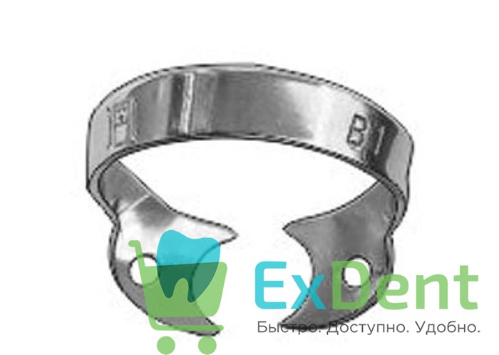 Кламп №B1 для моляров нижней челюсти (ТОР ВМ) 21412 - фото 35349