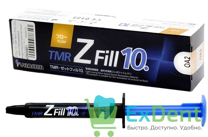 Z FILL 10  (Зет Фил) Flow OA2 - светоотверждаемый жидкотекучий композитный материал (2.6 г) 17862 - фото 35460