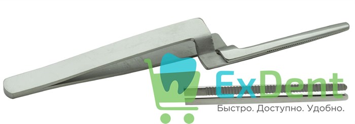 Пинцет Адсона для артикуляционной бумаги 15 см (BD-2805/2) 15319 - фото 35663
