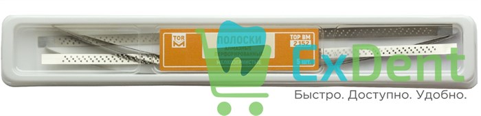 Полоски ТОР алмазные перфорированные мелкозернистые (5 шт) 17049 - фото 35667