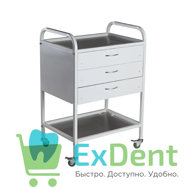 Стол медицинский инструментальный СМИ 02-03 (нерж. сталь) 17460 - фото 35798