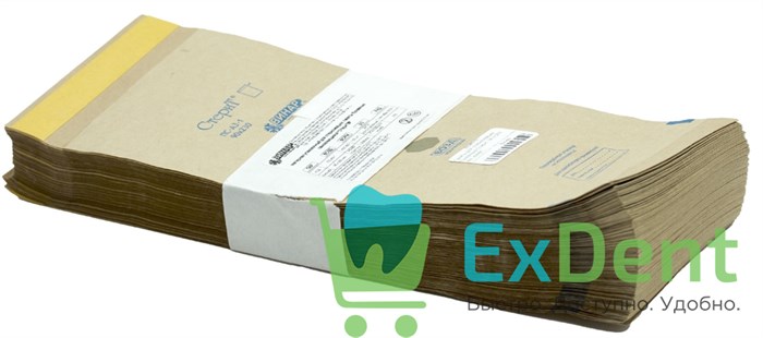 Пакеты для стерилизации бумажные Стерит, 90 х 230 мм, крафт, самозапечатывающиеся (100 шт) 12800 - фото 2017