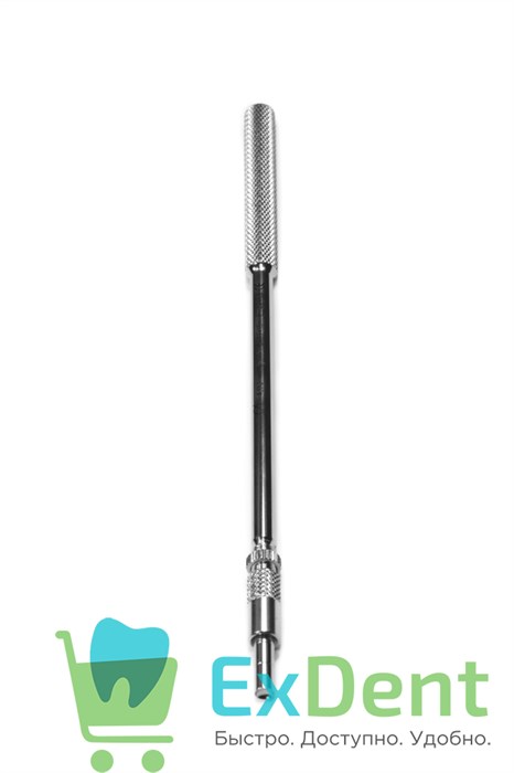 Остеотом - вогнутый с ограничителем (4,0мм) 14123 - фото 36021