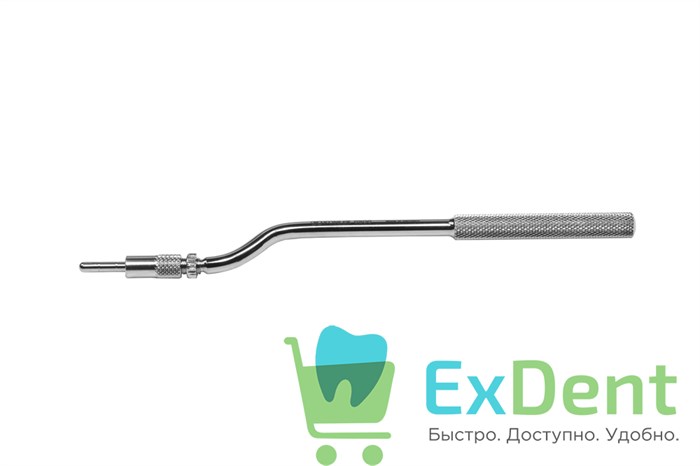 Остеотом - выпуклый с ограничителем,  байонет (3мм) 19169 - фото 36033