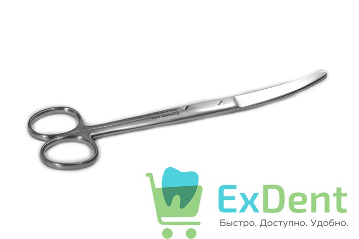 Ножницы хирургические ф. STEVENS, изогнутые, тупые/тупые (18см) 14287 - фото 36125