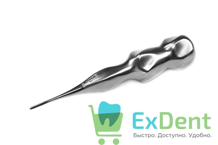 Корневой элеватор ф. KOHLER Bein 1, изогнутый  (2мм) 13654 - фото 36155