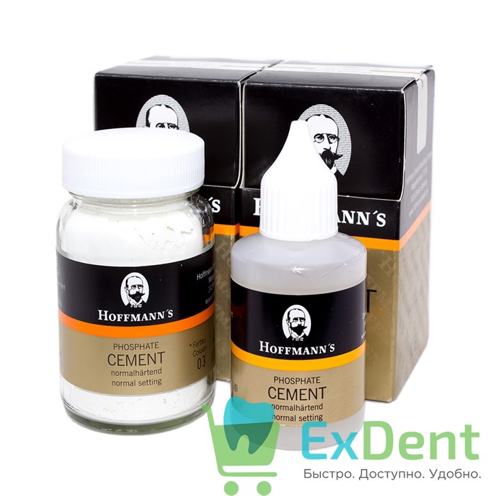 Цемент Hoffmann ́s Cement (Гарвард) жидкость (40 мл) - цинкфосфатный 16524 - фото 26356