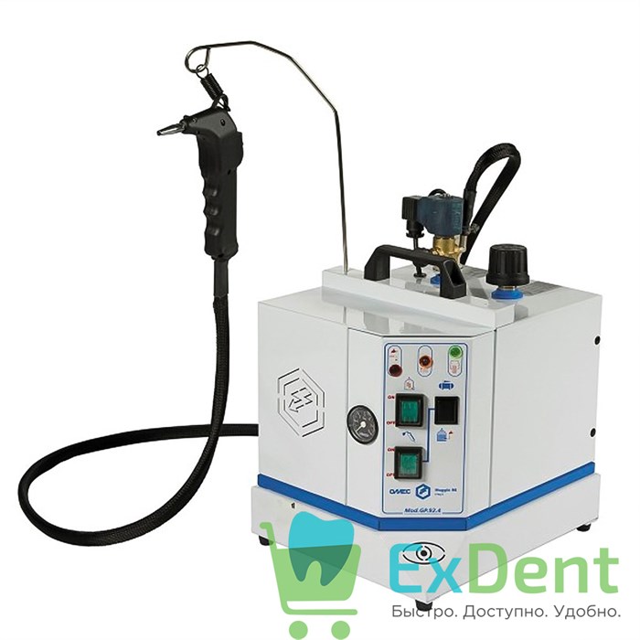 Аппарат пароструйный OMEC GP 92.3 для обезжиривания каркасов зубных протезов паром под давлением 20707 - фото 26558