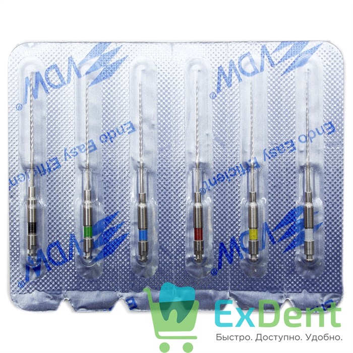 K-Reamers машинный №15-40, 25 мм, VDW RA (6 шт) 20652 - фото 26709