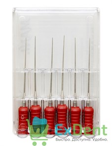 Pluggers (Плаггеры) №25, 25 мм, MANI, инструмент для пломбирования канала (6 шт) 14297