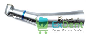 Наконечник угловой 1:1 Dorit DR-11СL, кнопочный, с 2-х канальным спреем и генератором света 13634