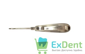 Элеватор №2B для удаления корней зубов прямой 14478