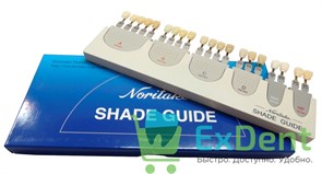 Расцветка Noritake (Наритаки) Shade Guide, акриловых зубов 17971