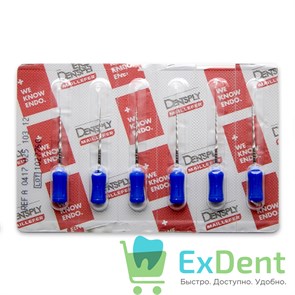ProTaper (ПроТейпер) ручной F3, 25 мм, Dentsply, блистер (6 шт) 20805