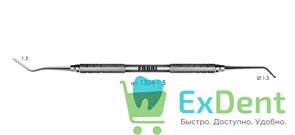 Штопфер-гладилка средняя 1304-1,5, Fabri 14913