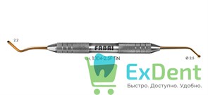 Штопфер-гладилка средняя 1304-2,5F TIN, Fabri 14941