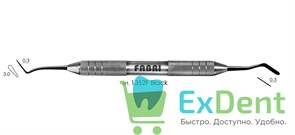 Гладилка большая 1352F Black, Fabri 14919