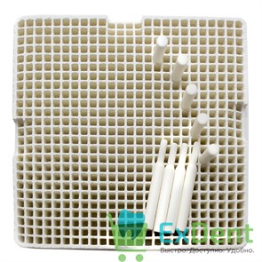 Треггер керамический квадратный 65 мм + 20 керамических штифтов 14498