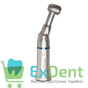 Наконечник угловой 1:1 Mercury 222, кнопочный, без спрея 16385