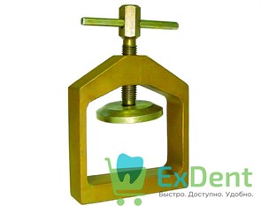 Бюгель однокюветный стальной с винтовым зажимом 20710