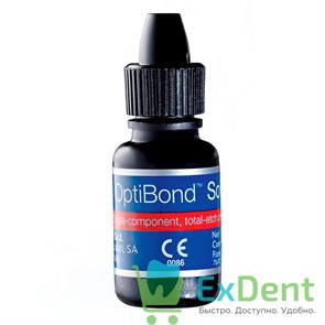 OptiBond (Оптибонд) Solo Plus - однокомпонентный адгезив для прямых и непрямых реставраций (3 мл) 12535