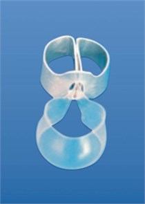 Матрицы лавсановые контурные для моляров, билатеральные, с фиксирующим кольцом №2 (10 шт) 18396