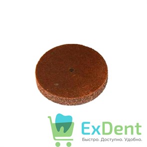Диск силиконовый Twister Wheel M-2 - коричневый, средней жест, для промежуточной обработки композито 16549