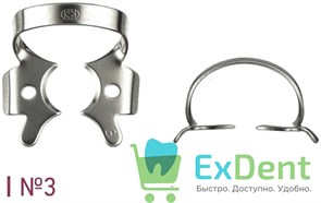 Кламп №3 для моляров Dentech 16492