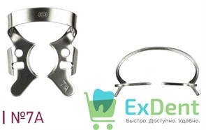 Кламп №7A для моляров Dentech 16497