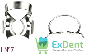 Кламп №7 для моляров Dentech 16496
