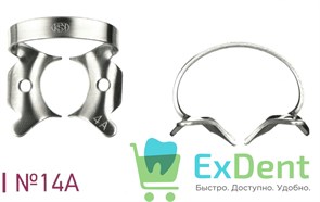 Кламп №14A для моляров Dentech 16508