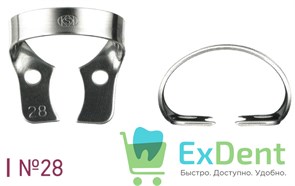 Кламп №28 для моляров Dentech 21227