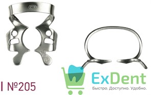 Кламп №205 для моляров Dentech 15449