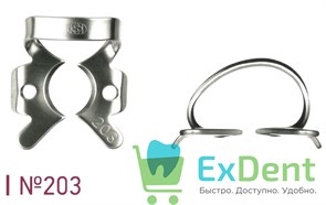 Кламп №203 для моляров Dentech 15447