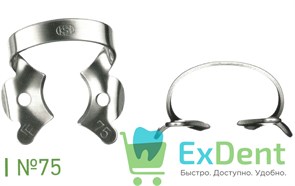 Кламп №75 для молочных зубов и первых детских моляров Dentech 15461