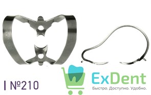Кламп №210 для фронтальной группы зубов Dentech 15452