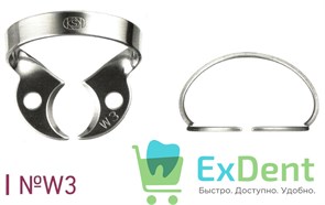 Кламп №W3 для моляров Dentech 16493
