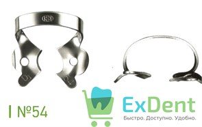 Кламп №54 для молочных зубов и первых детских моляров Dentech 15456