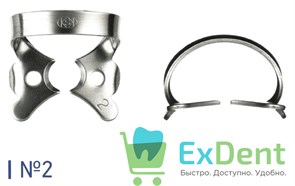 Кламп №2 для премоляров Dentech 16821