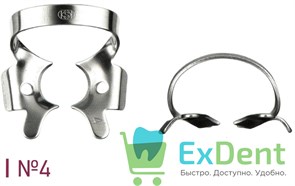 Кламп №4 для моляров Dentech 16494