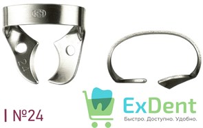 Кламп №24 для моляров Dentech 16511