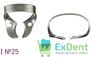 Кламп №25 для моляров Dentech 16512