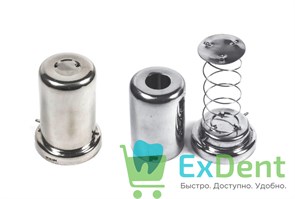 Ватодержатель (банка для ваты) металлический 12931