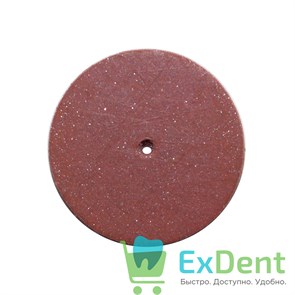 Диск силиконовый Twister Wheel M-1 - темно-коричневый, твердный, для промежуточной обработки сплавов 16548