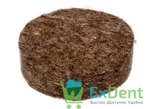 Фильц колесо войлочное серое (48 х 12 мм) 14667