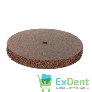 Диск силиконовый Twister Wheel M-3 - светло-коричневый, мягкий, для промежуточной обработки акрила 16550