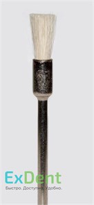 Щетка на дискодержателе для прямого наконечника зуботехническая 15135